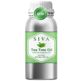 Siva Tea Tree vista frontal en botella resistente, almacenamiento cómodo