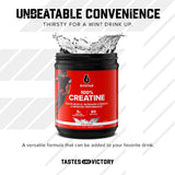 Six Star etiqueta nutricional con datos de creatina por servicio y uso