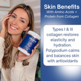 Skin Research Institute batido preparado con ColSilk sin sabor en vaso