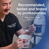 Skin Research Institute polvo añadido a receta casera en la cocina