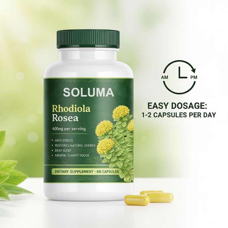 Skinclean Soluma comparación de tamaño en mano para evaluar cantidad de cápsulas