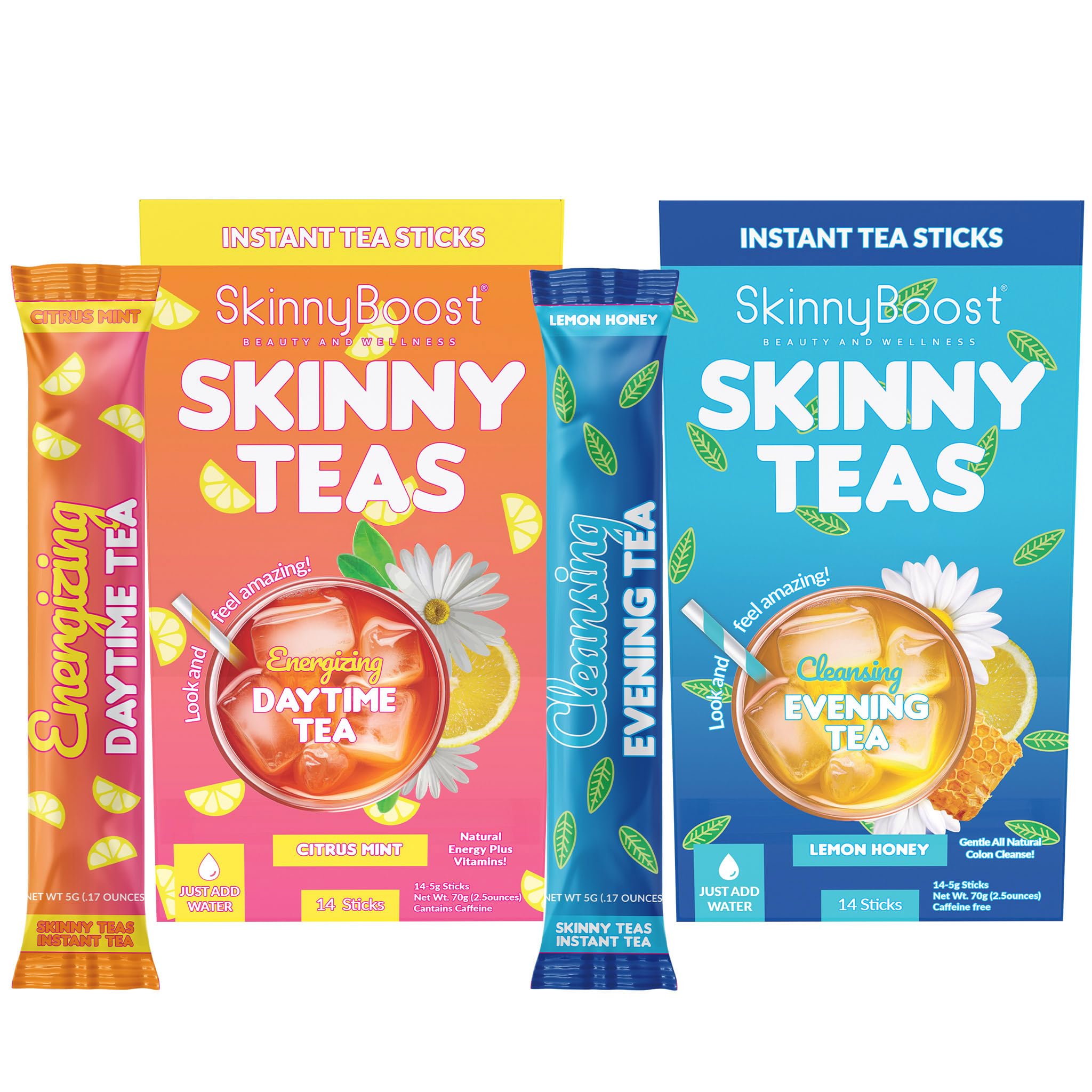 SkinnyBoost empaque del kit visible y compacto para llevar