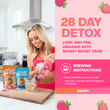 SkinnyBoost ambiente nocturno relajado que sugiere mejor digestión