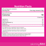 SkinnyFit taza de té preparada que aporta energía natural