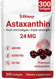 Skiseoy envase frontal mostrando 300 softgels y beneficios antioxidantes