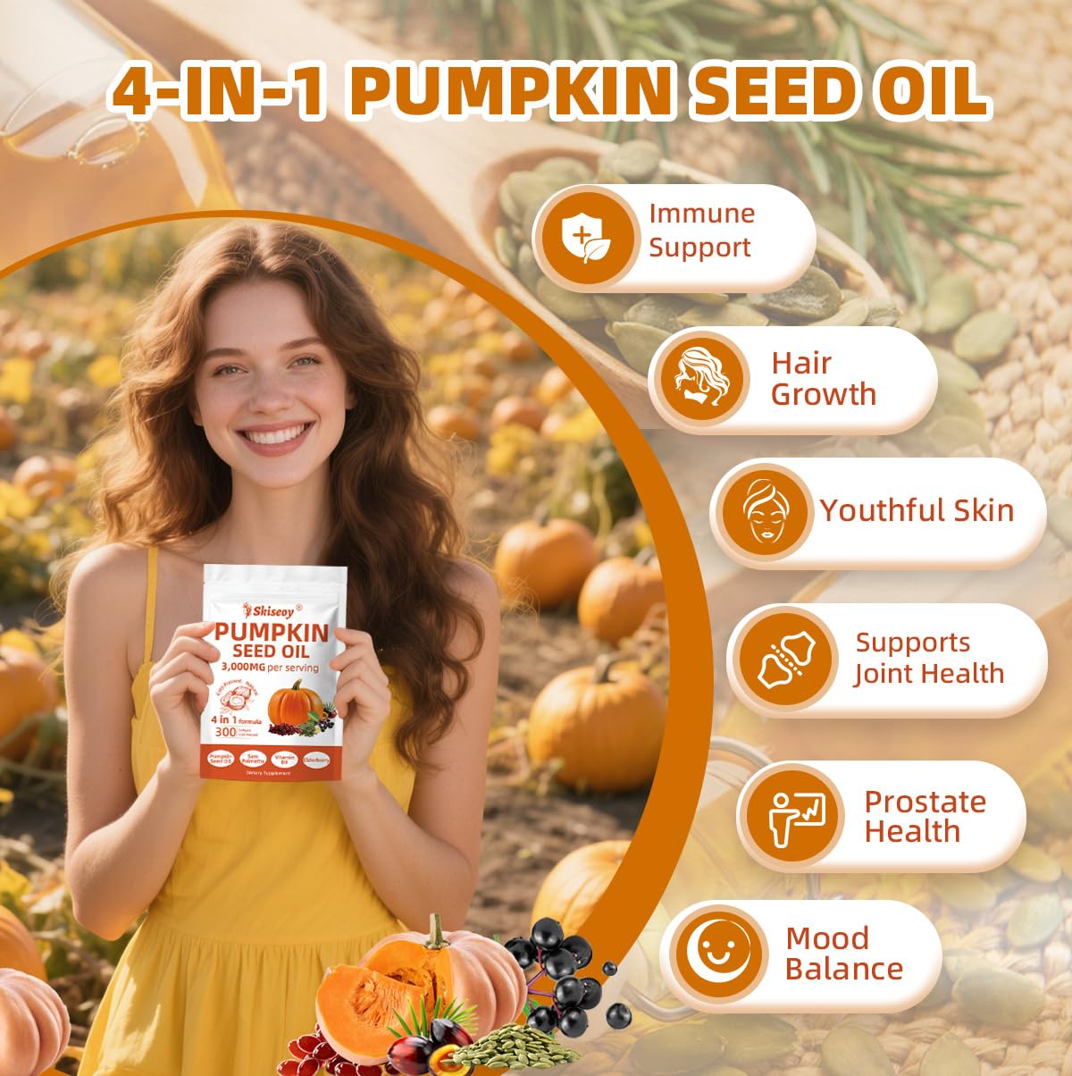 skiseoy mano sosteniendo cápsulas para uso diario y conveniencia