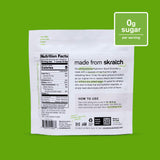 Skratch Labs botella preparada y en uso para hidratación durante ejercicio