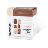 Skratch Labs frente del paquete mostrando diseño y beneficio energético
