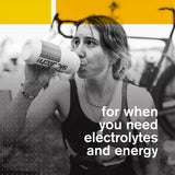 Skratch Labs empaque y escala que muestra las 20 porciones y ahorro por envase
