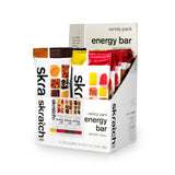 Skratch Labs empaque frontal mostrando variedad y beneficios energéticos