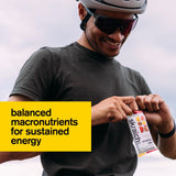 Skratch Labs etiqueta nutricional legible con información de azúcar y proteínas