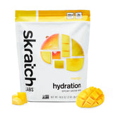 Skratch Labs frente del envase con diseño claro y beneficios visibles