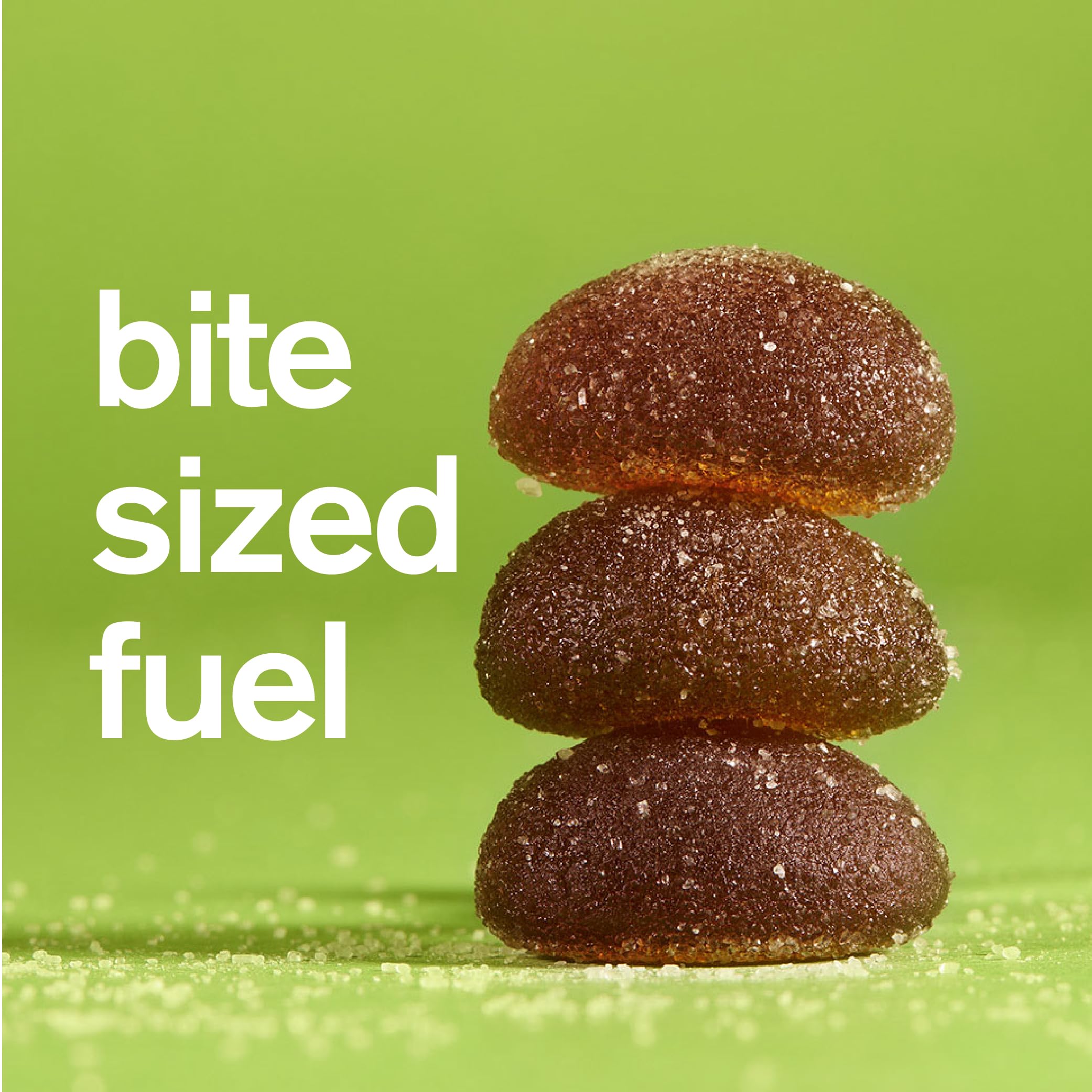 Skratch Labs gomita en mano lista para consumir y reponer energía rápido