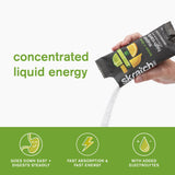 Skratch Labs sobre abierto con polvo listo para mezclar y energía concentrada
