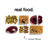 Skratch Labs corte transversal que revela textura natural y frutos enteros