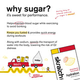 Skratch Labs bebida en mano durante ciclismo mostrando uso real en entrenamiento