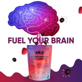 SkyNutrition uso en oficina apoyando concentración y energía práctica