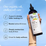 Sky Organics aplicación en cuero cabelludo para nutrición y masaje