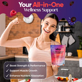 cierre y parte trasera de SkyNutrition con información nutricional legible