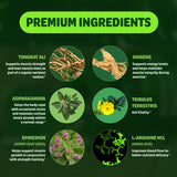 SLADAK NATURALS cápsulas en la mano para comparar tamaño y facilidad de ingestión