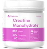 SLC Essentials envase frontal mostrando creatina pura Creavitalis y beneficios de pureza