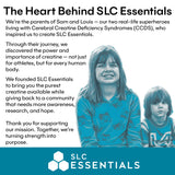 SLC Essentials sello Creavitalis Alzchem certificando origen alemán y calidad