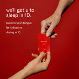 Sleep or Die etiqueta de ingredientes y certificados de calidad