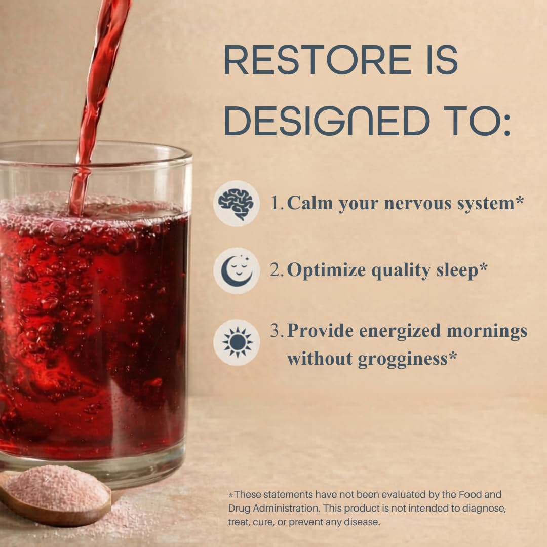 Sleep Habits polvo Restore textura fina apta para mezclar
