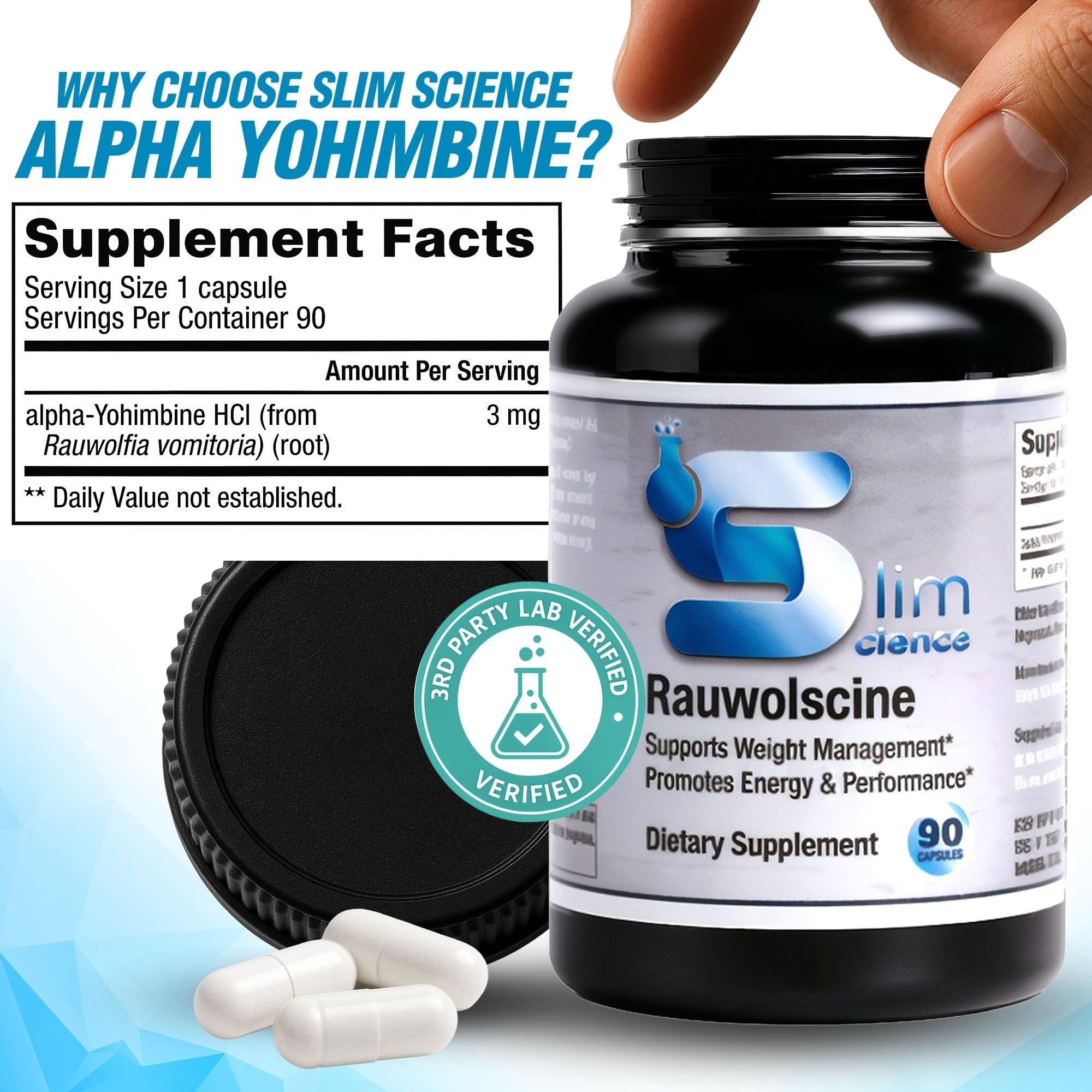 Slim Science detalle de la etiqueta con instrucciones claras