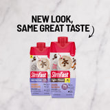 SlimFast textura del batido cremosa que indica saciedad prolongada
