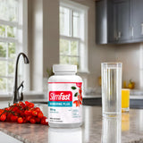 SlimFast etiqueta de ingredientes lista completa y cantidades por servicio