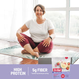 SlimFast polvo con detalles de fruta en polvo, sabor a fresa y plátano