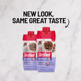 SlimFast textura cremosa de batido chocolate que ofrece sabor indulgente