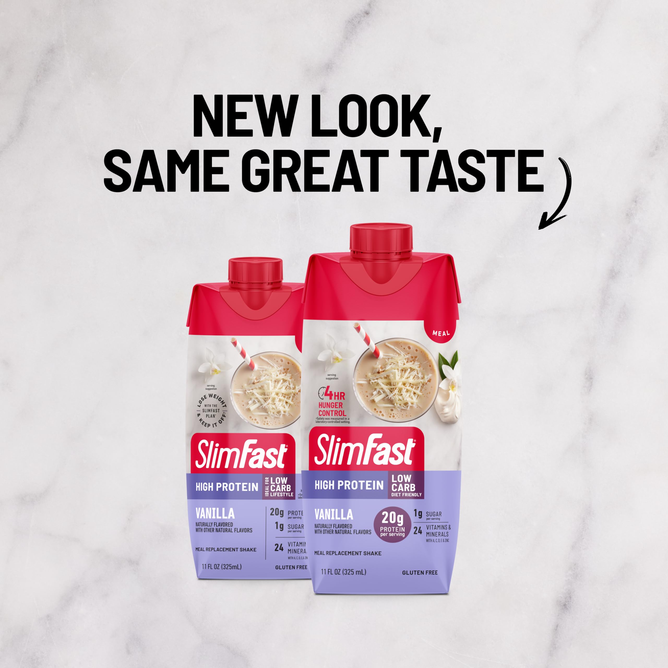 SlimFast textura cremosa de batido que aporta saciedad y sabor suave