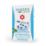 SlimQuick etiqueta de ingredientes destacando extracto de té verde