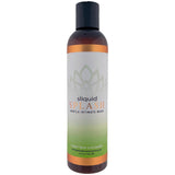 Sliquid Splash envase frontal 8.5 oz mostrando etiqueta y fragancia honeydew cucumber