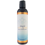 Sliquid Splash frontal del envase mostrando etiqueta y beneficio de limpieza suave