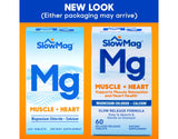 Slow-Mag etiqueta nutricional enfocada en ingredientes y dosis