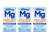 Slow-Mag frasco frontal mostrando etiqueta y beneficios de absorción