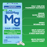 SlowMag varios comprimidos esparcidos para apreciar forma y tamaño