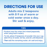 Slow-Mag etiqueta informativa closeup destacando ingredientes y instrucciones