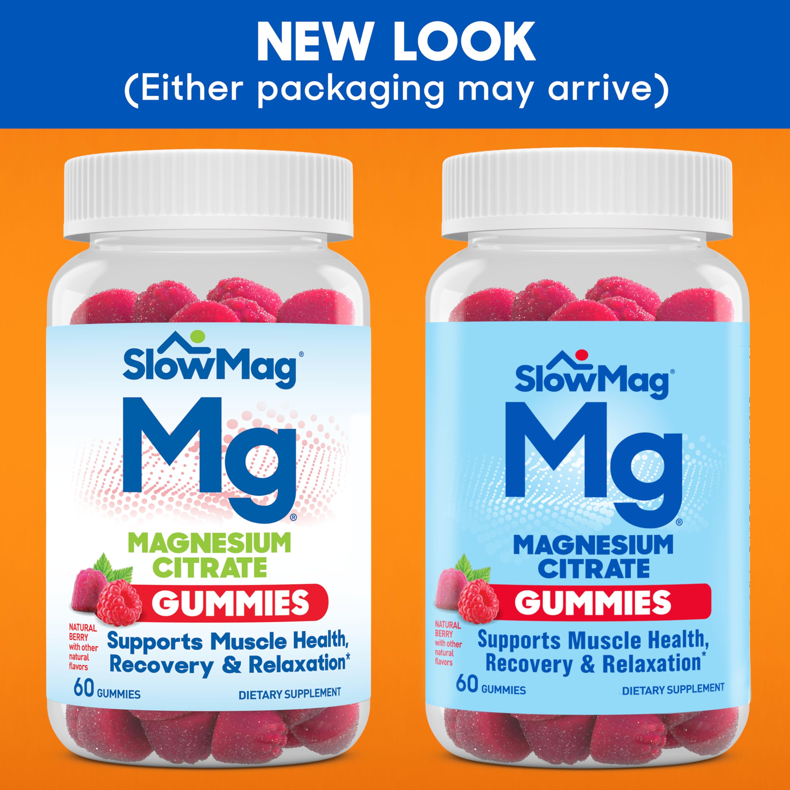 Slow-Mag primer plano de gomita para apreciar textura y color apetecible