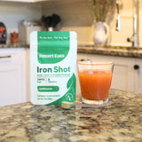 Smart Eats polvo disuelto en vaso mostrando claridad y sin sabor