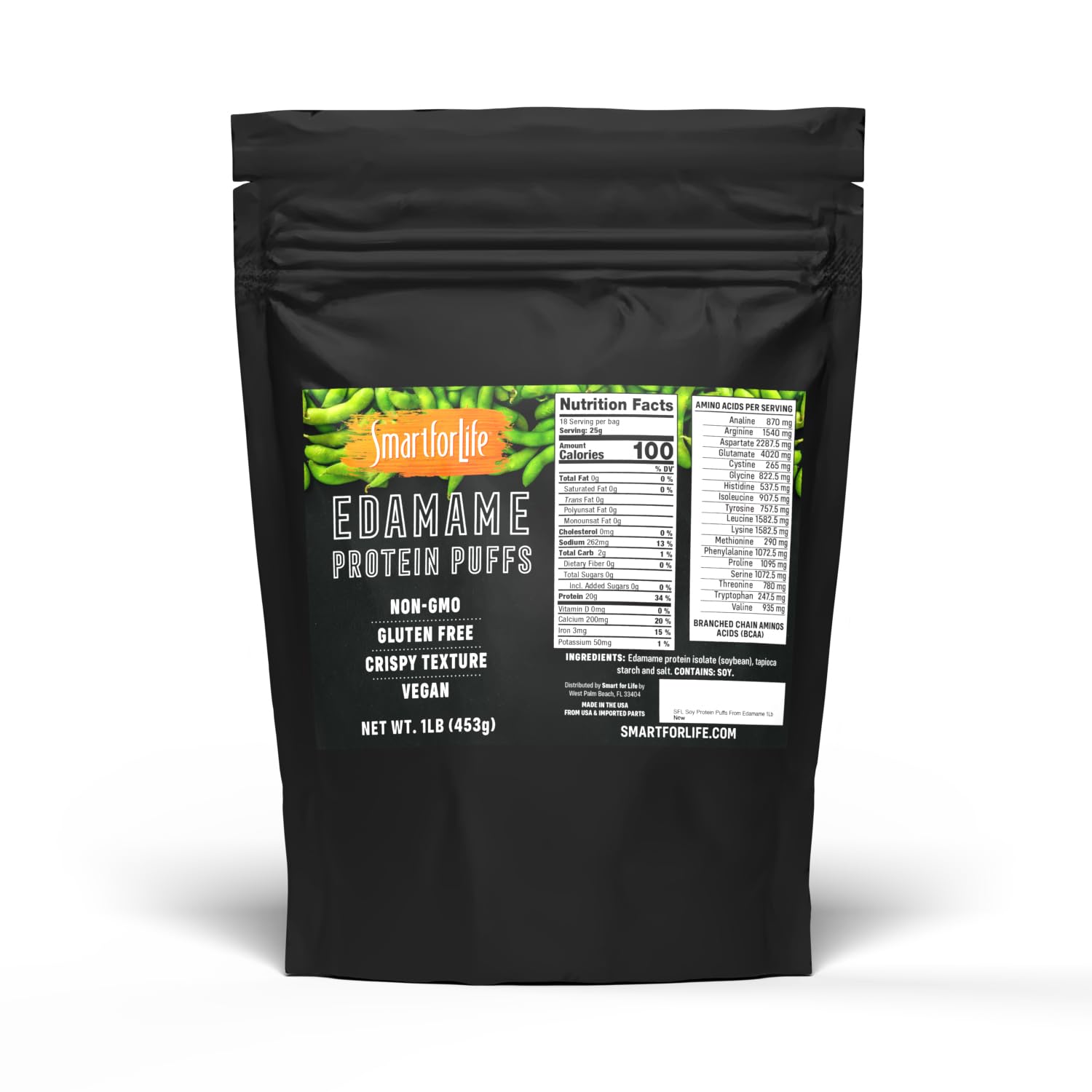 Smart for Life snack en bolsa junto a equipo de gimnasio para energía rápida