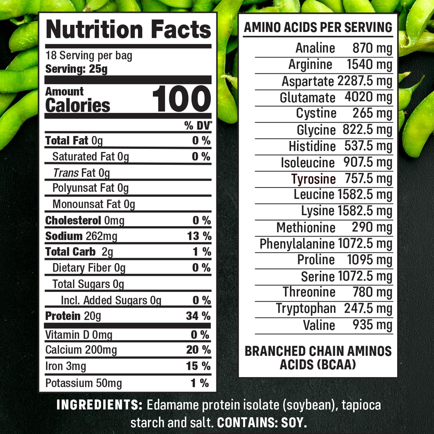 Smart for Life etiqueta de ingredientes limpia y certificación SQF nivel 2