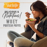 Smart for Life etiqueta nutricional visible indicando proteína y bajos carbohidratos