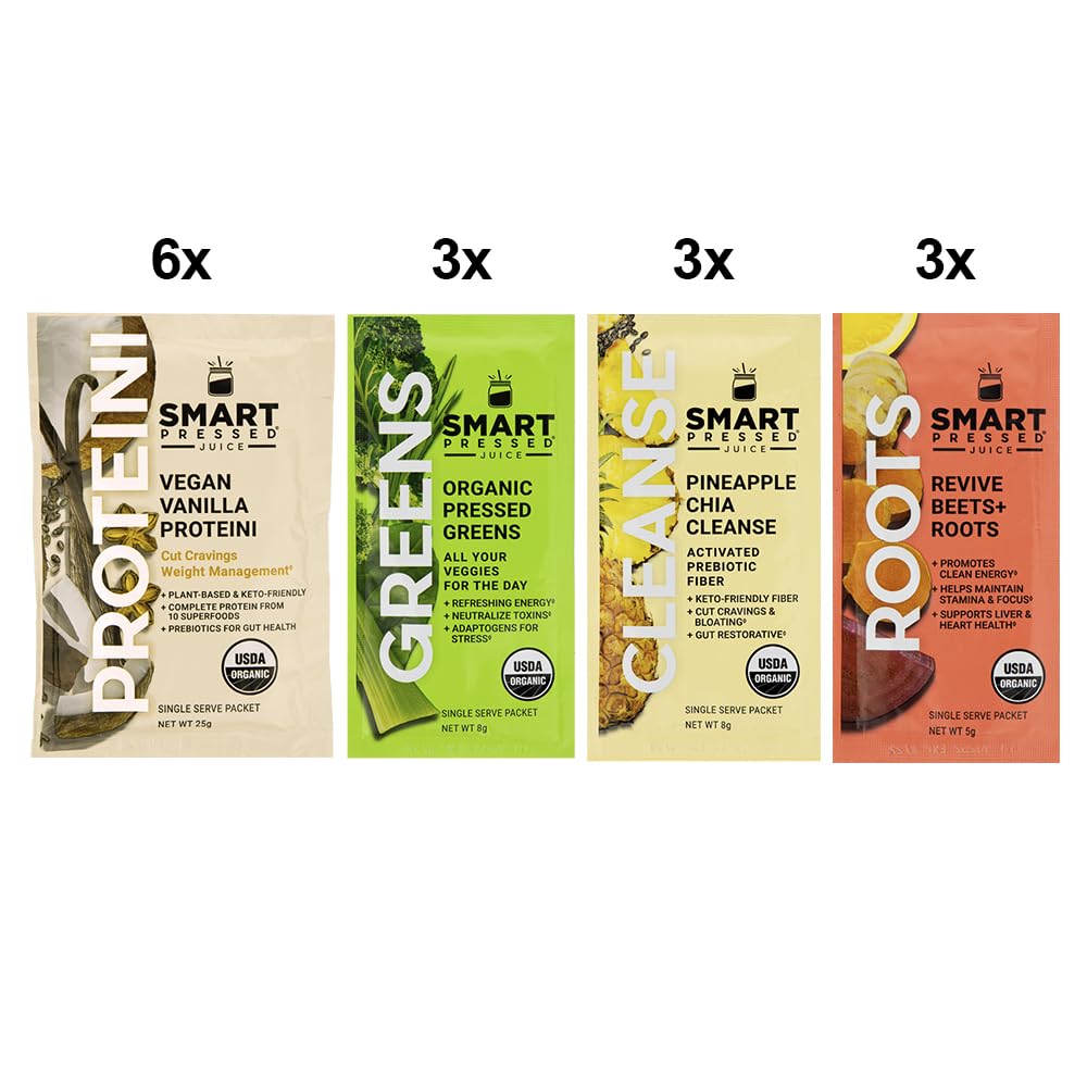 SMART Pressed textura del jugo cold-pressed rica en nutrientes