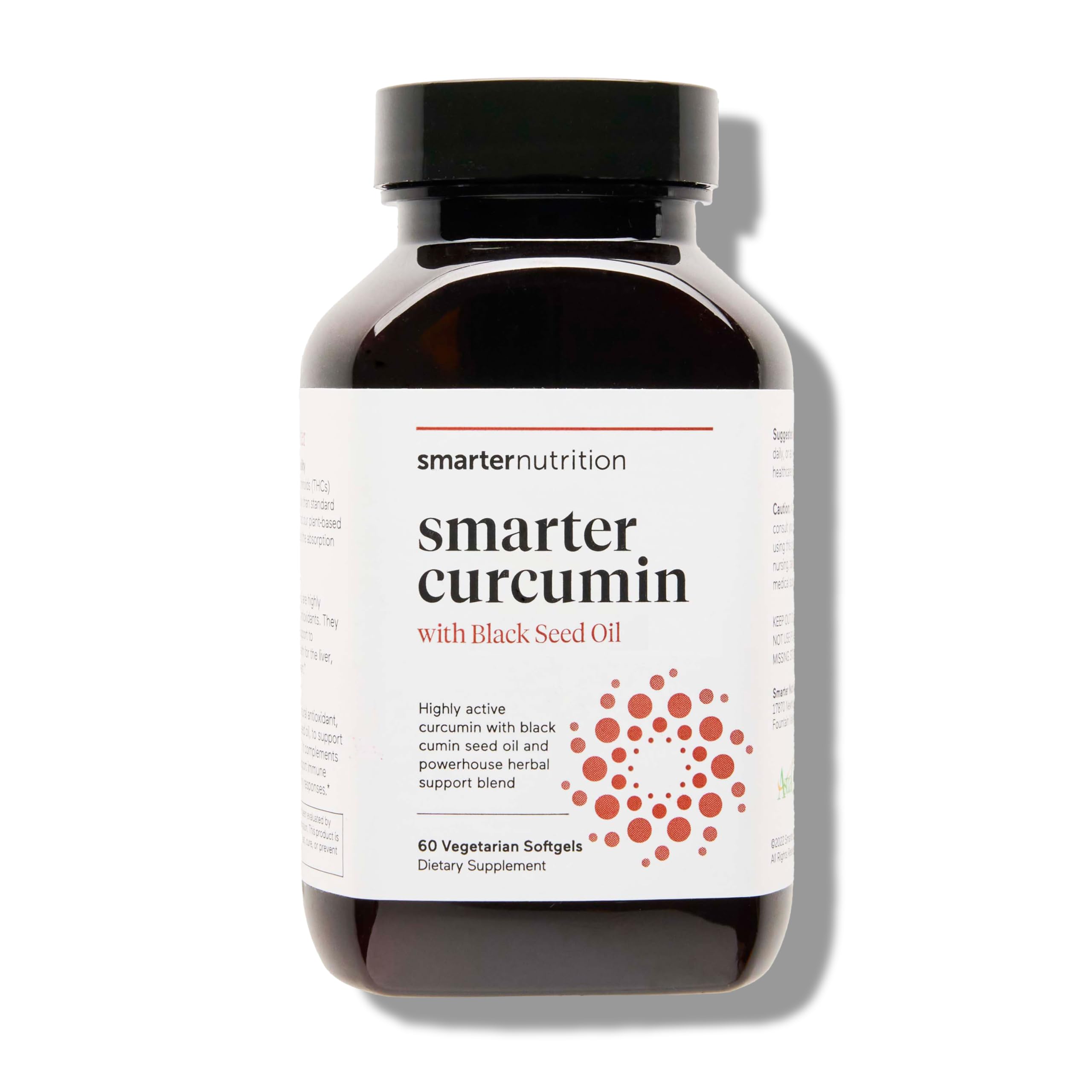 SMARTERNUTRITION frasco frontal mostrando etiqueta clara y beneficios