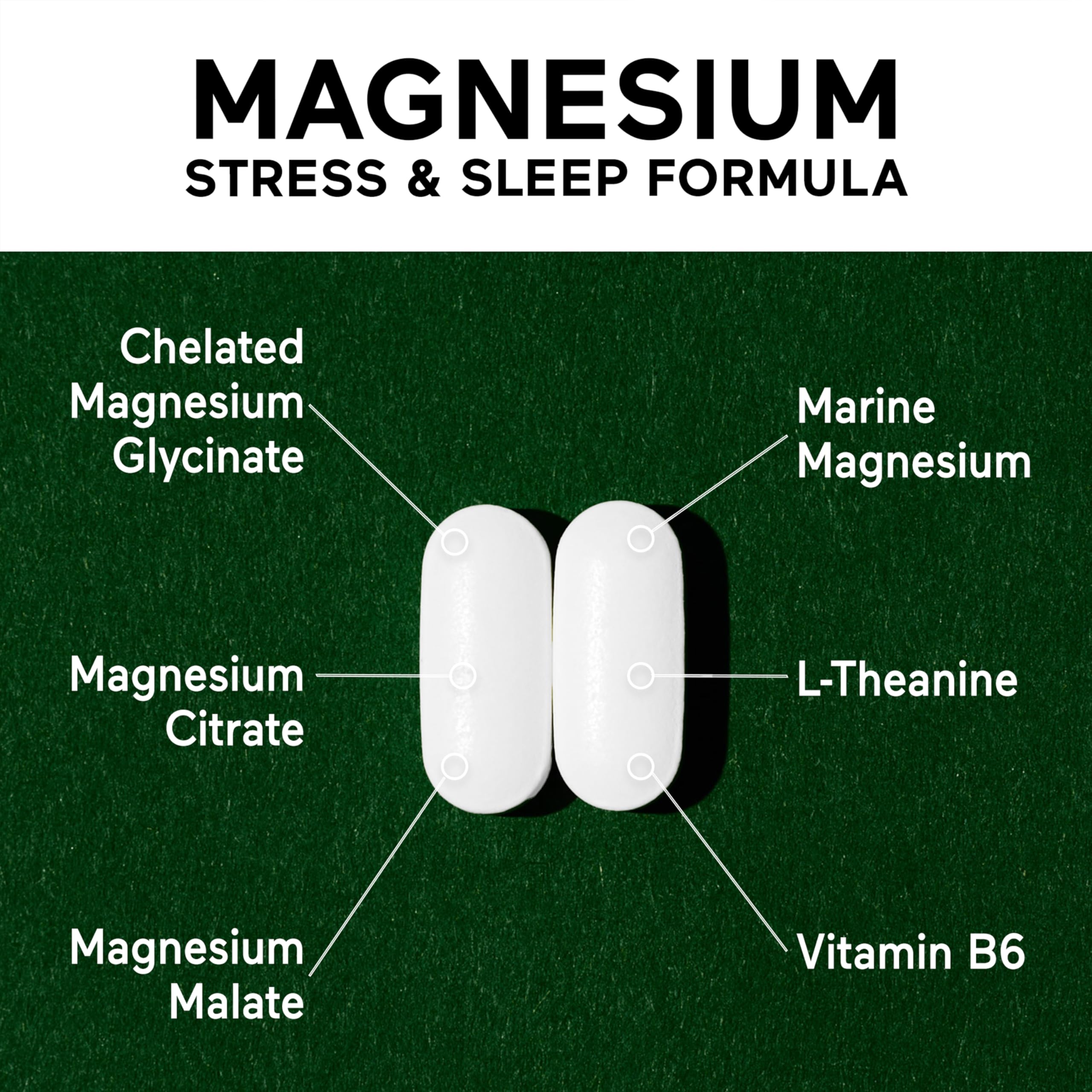 SmarterNutrition persona antes de dormir usando el suplemento para calma