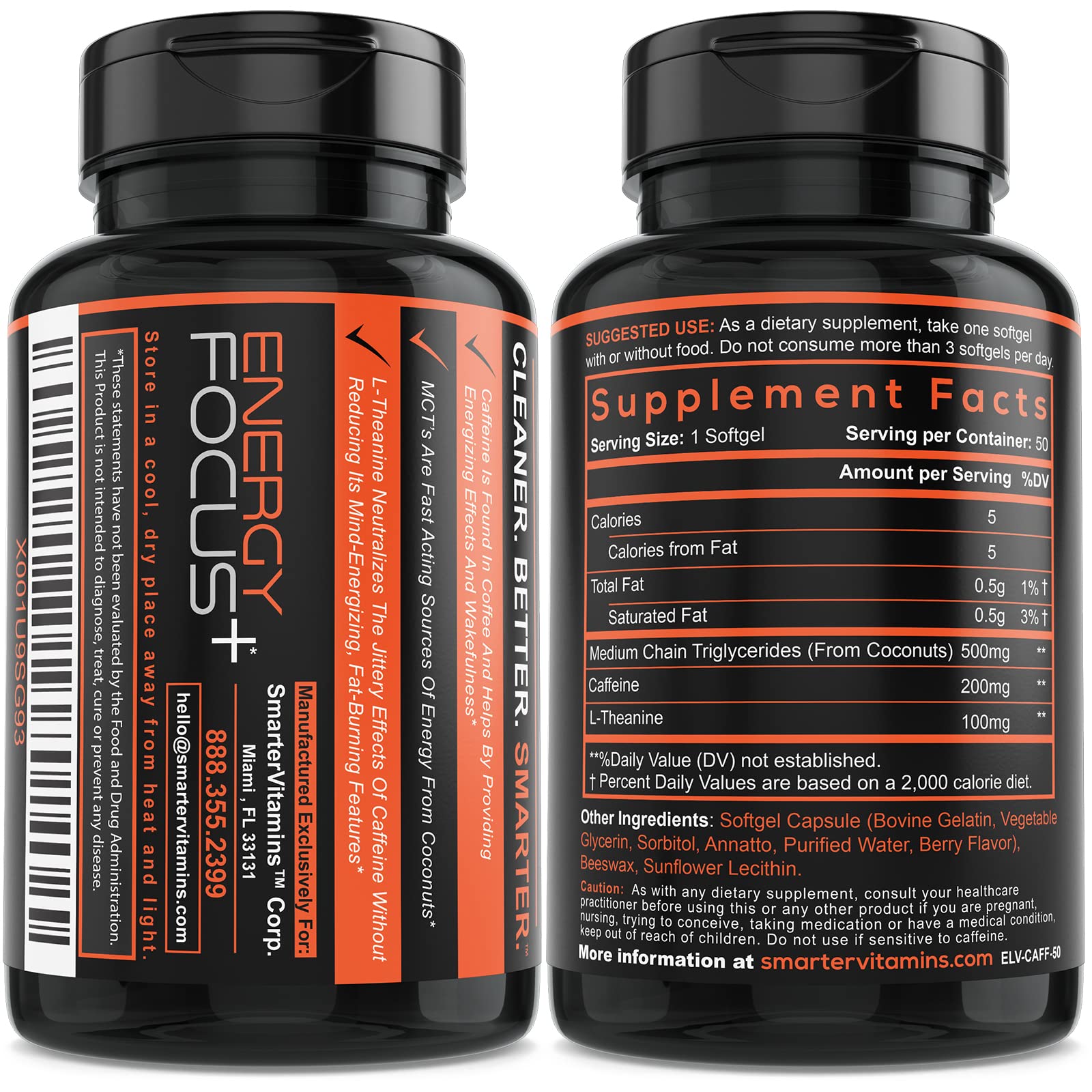 SmarterVitamins cápsula abierta mostrando contenido para absorción rápida